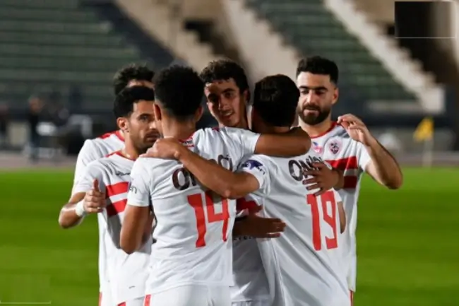 مباراة الزمالك وبلدية المحلة في الدوري المصري 2024