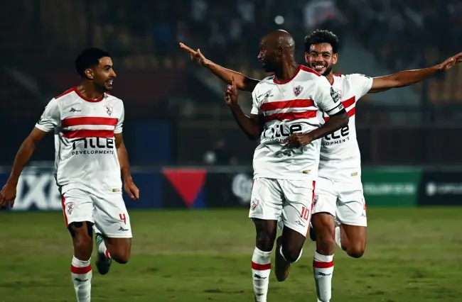 مباراة الزمالك والجونة في الجولة 32 من الدوري المصري 2024