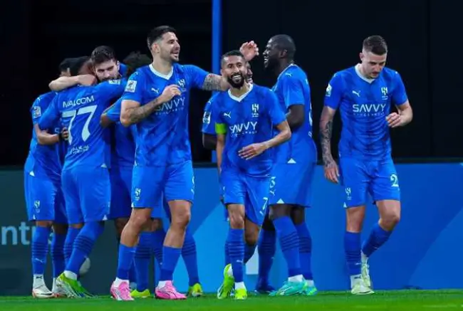 مباراة الهلال والأخدود في الدوري السعودي