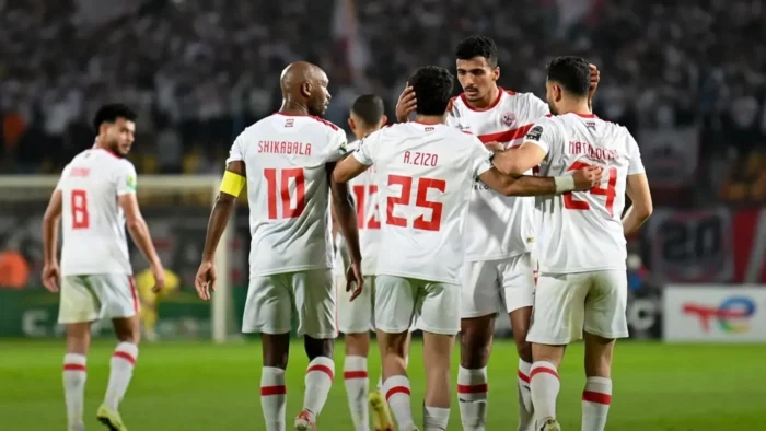 مباراة الزمالك والشرطة الكيني في اياب 32 كأس الكونفدرالية