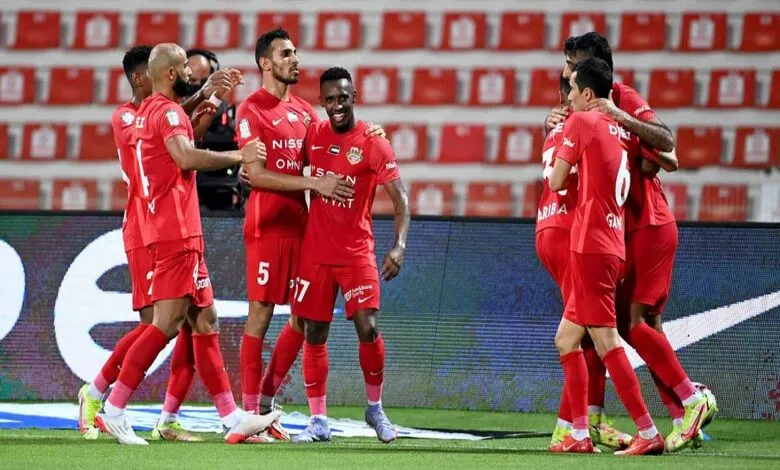 مباراة شباب الأهلي ضد الحسين إربد الأردني في دوري أبطال آسيا 2