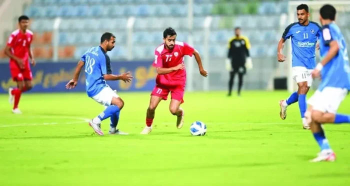 مباراة عمان والشباب في دوري عمانتل