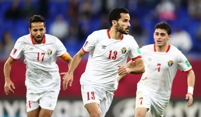 مباراة فلسطين والأردن اليوم في تصفيات كأس العالم آسيا