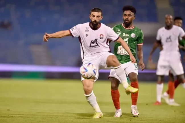 مباراة الاتفاق ضد الرائد في الدوري السعودي