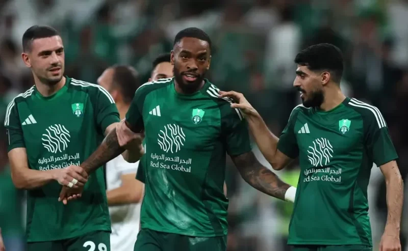 مباراة الأهلي وضمك في دوري روشن السعودي